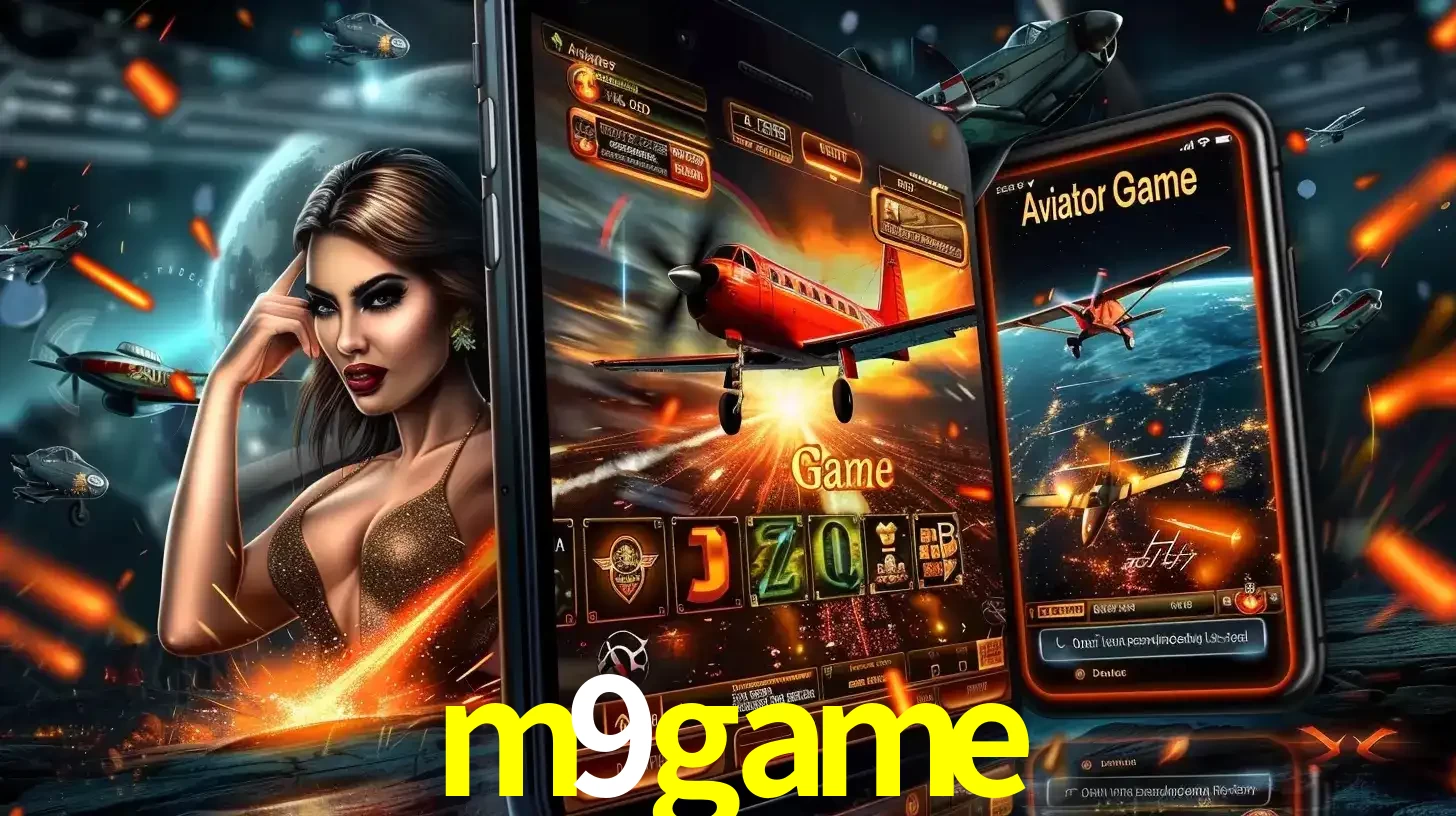Mulher estilosa cercada por telas que exibem a jogabilidade do Aviator, capturando a intensidade e a estratégia deste popular crash game oferecido pelo m9game.